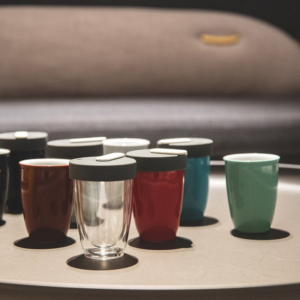 NOMAD - Mug Reutilizable de Doble Pared - 250ml (Transparente)