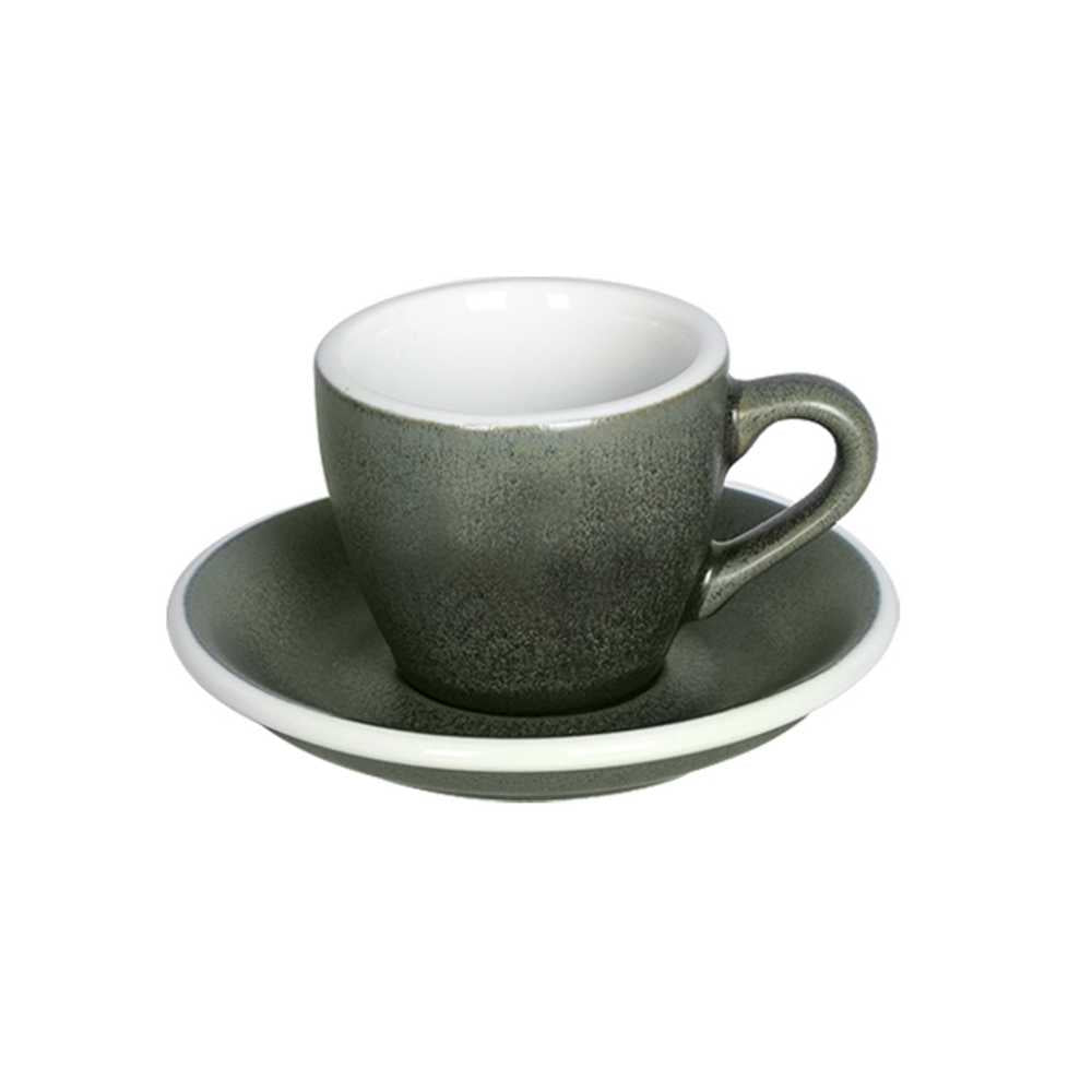 EGG 80ml Espresso - Taza y Platillo (Mineral Colours)