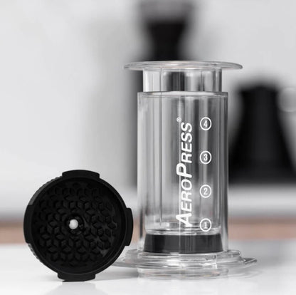 Aeropress Portafiltro con control de flujo