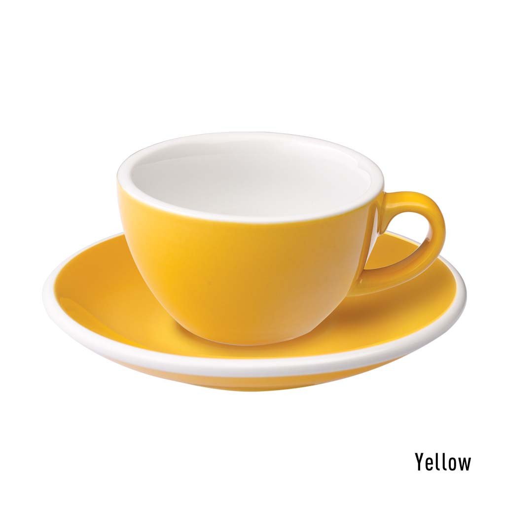 EGG 150ml Flat White - Taza y Platillo