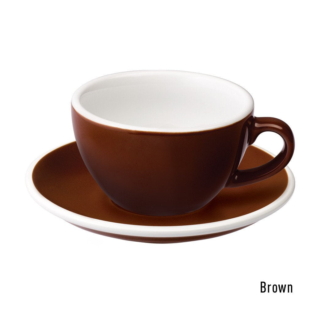 Set 6x EGG 200ml Cappuccino - Taza y Platillo