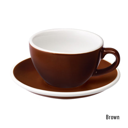 Set 6x EGG 200ml Cappuccino - Taza y Platillo