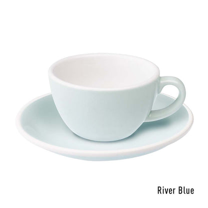 EGG 150ml Flat White - Taza y Platillo