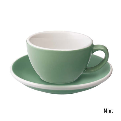 EGG 150ml Flat White - Taza y Platillo