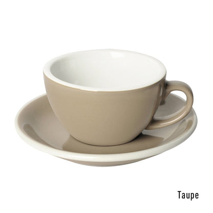 Set 6x EGG 200ml Cappuccino - Taza y Platillo