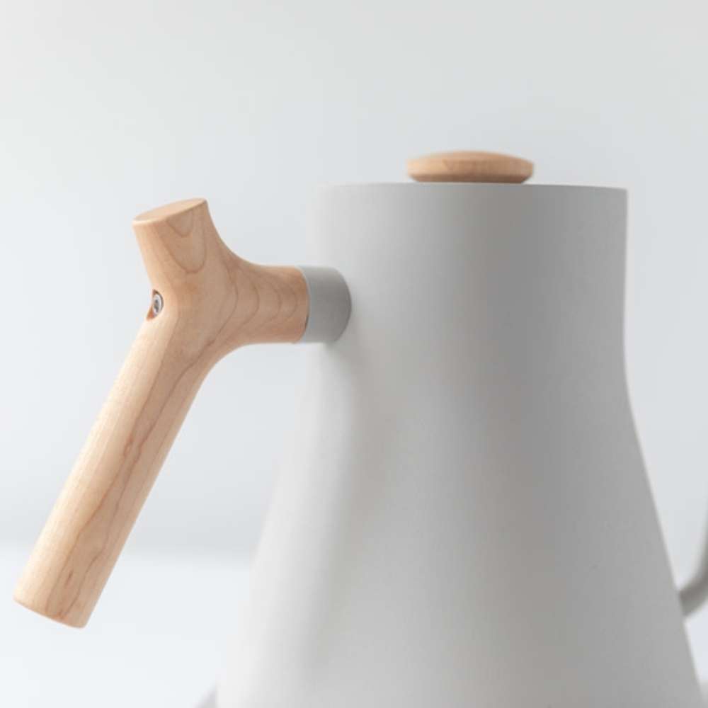Tetera Stagg EKG Matte White Fellow - 220v Mango Maple