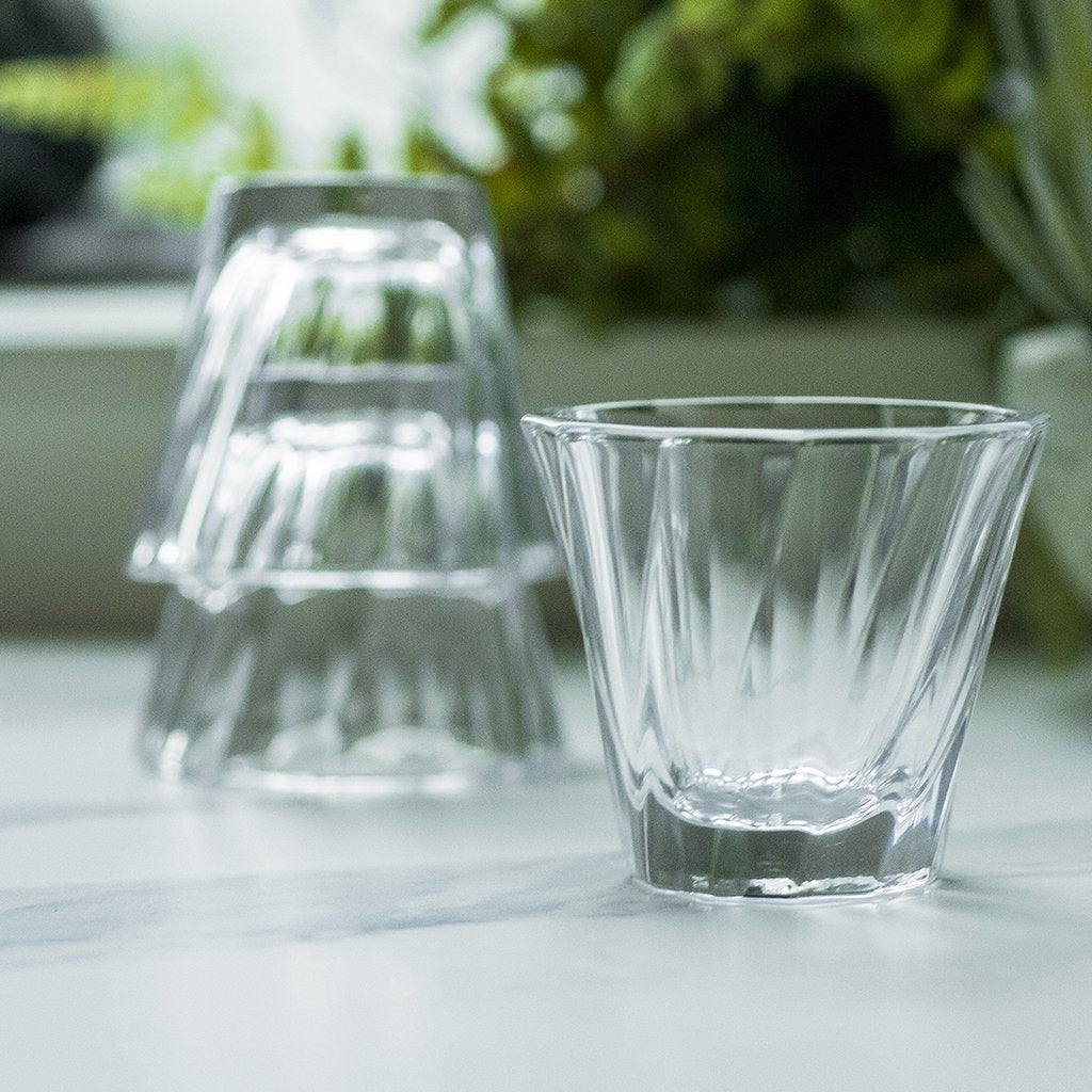 URBAN GLASS - 120ml Twisted Cortado Glass