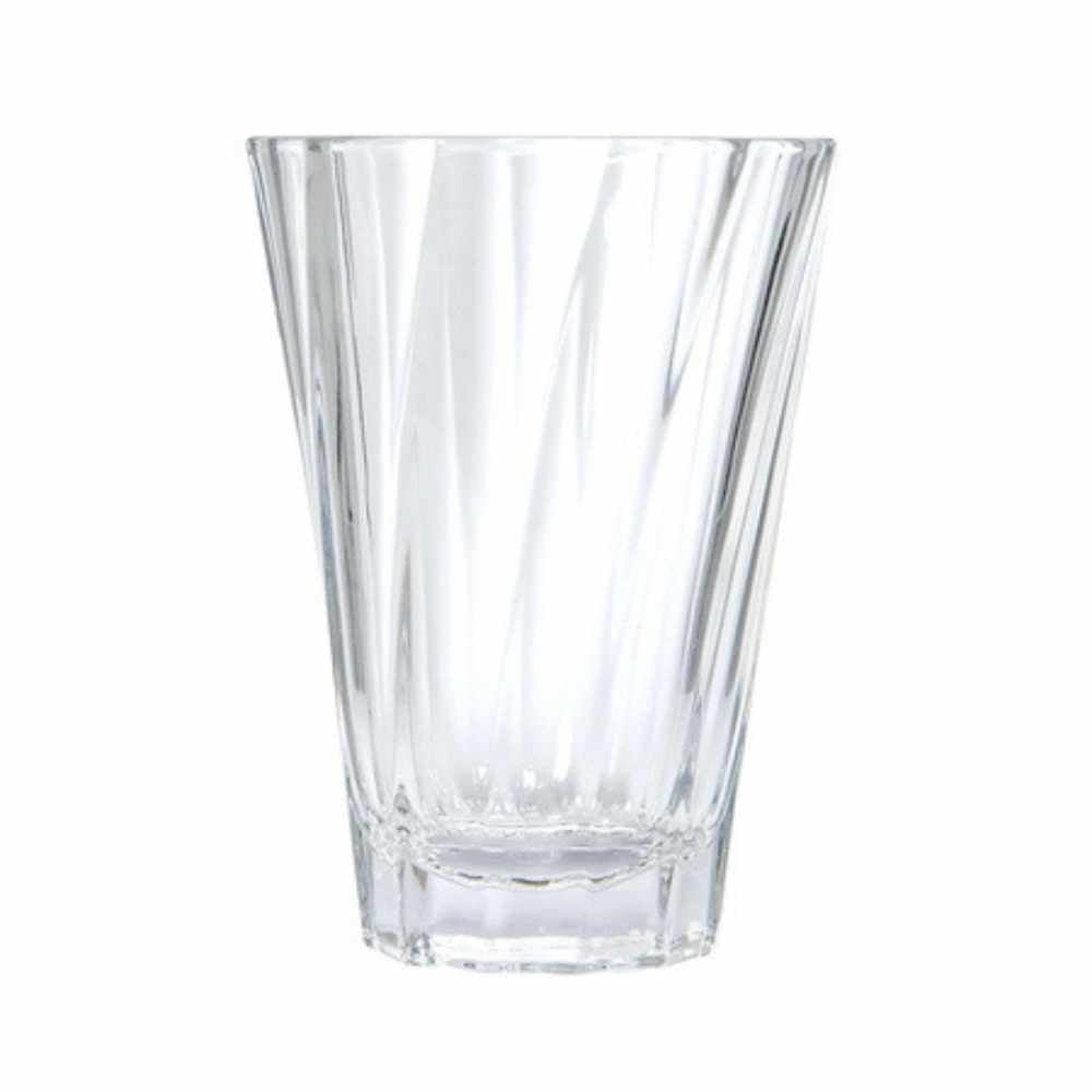 URBAN GLASS - 360ml Twisted Latte Glass